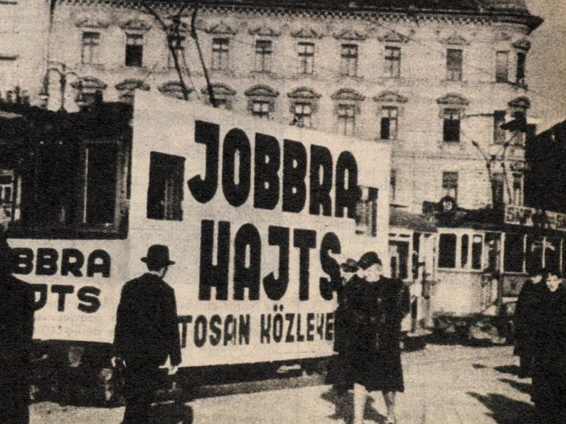 80 éves a „Jobbra hajts!” Magyarországon