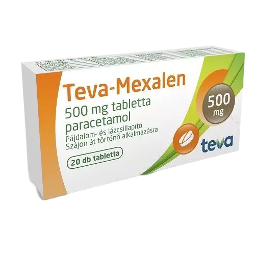 Teva-Mexalen 500 mg tabletta (20x)