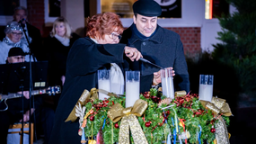 Adventi gyertyagyújtást tartanak a Jereván lakótelepen