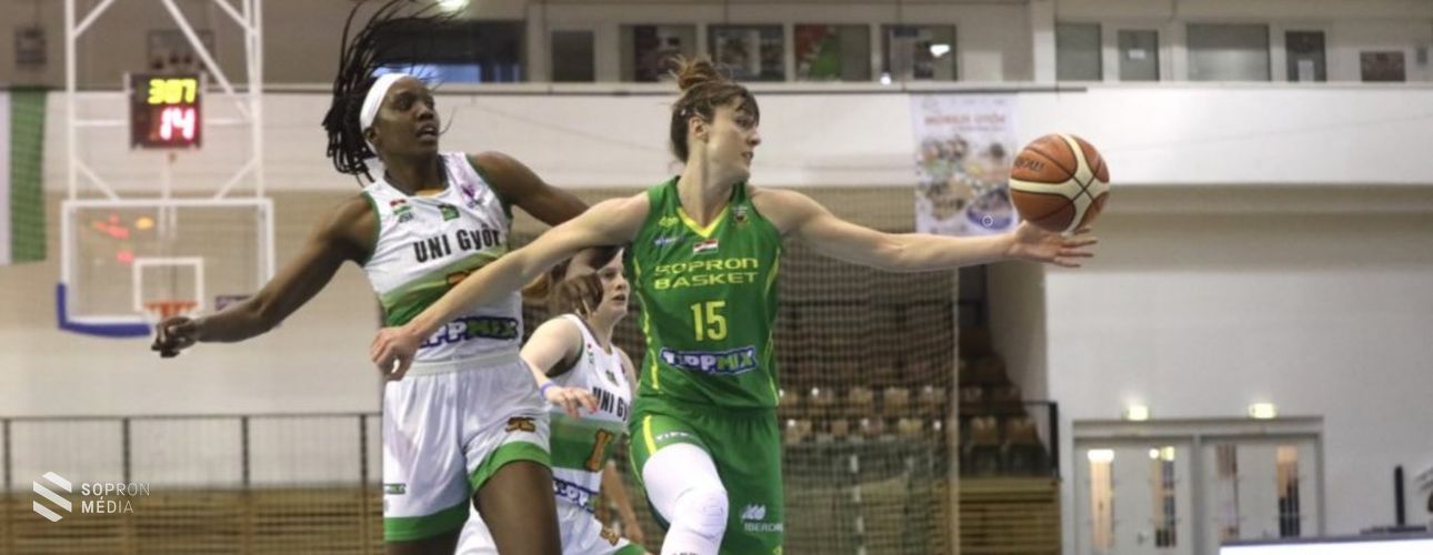 Szoros csatában győzött a Sopron Basket 