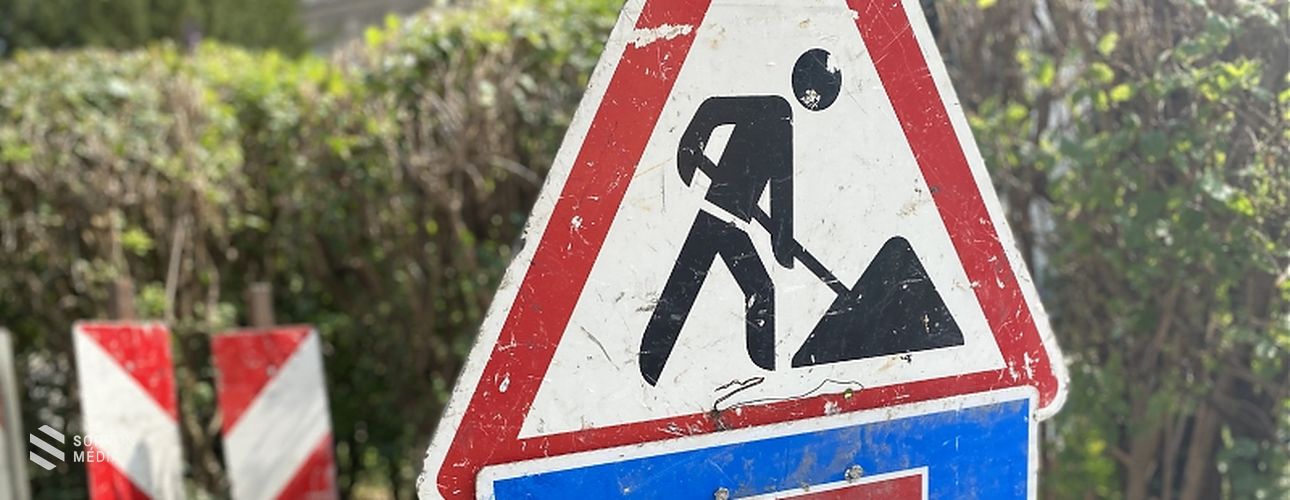 Szakaszos lezárás  április 19-étől a Kurucdomb soron és Bercsényi utcán