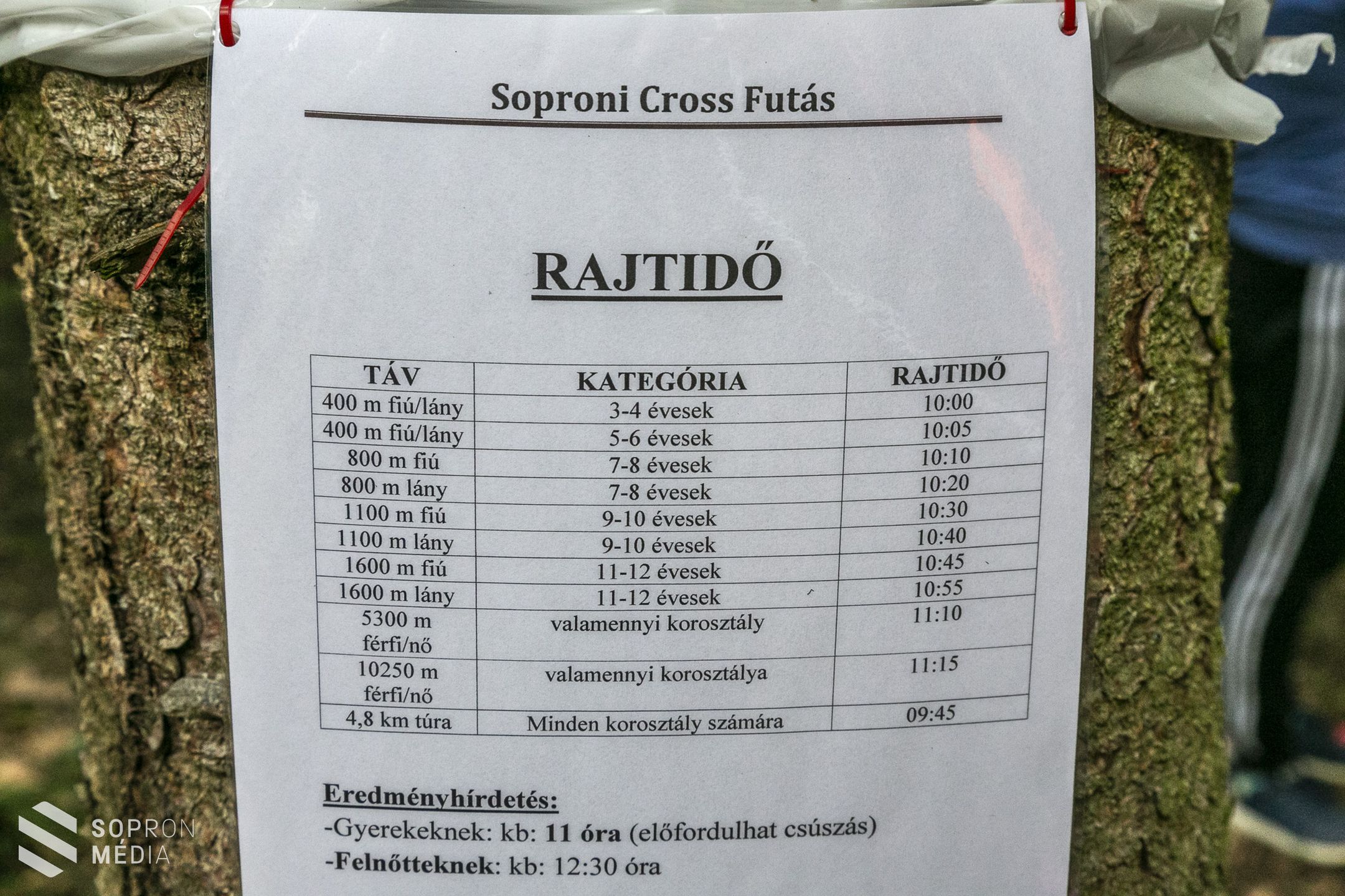XII. Soproni Cross Futás