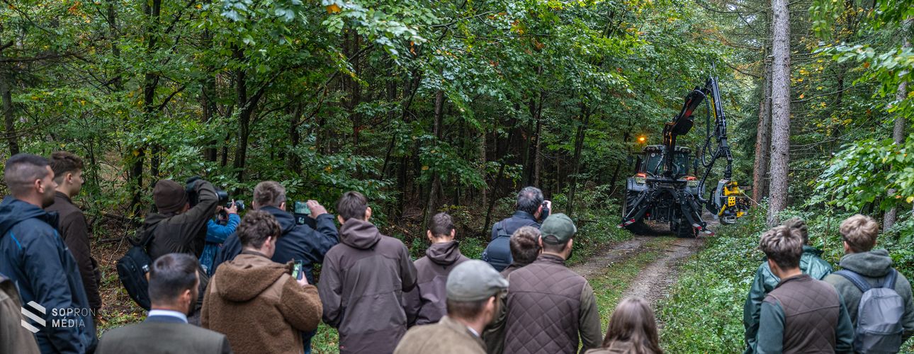 Új munkaeszközök szolgálják az erdésztanulók képzését Sopronban is