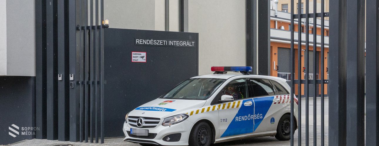 A Soproni Rendőrkapitányság rollertolvajt keres