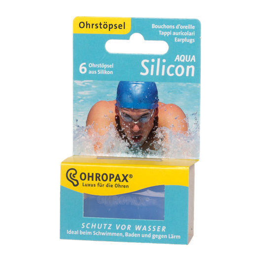 Füldugó OHROPAX (silicon) Aqua (3pár)