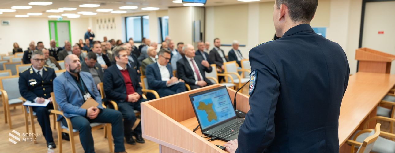 Ismét Közbiztonsági Egyeztetési Fórumot tartottak Sopronban