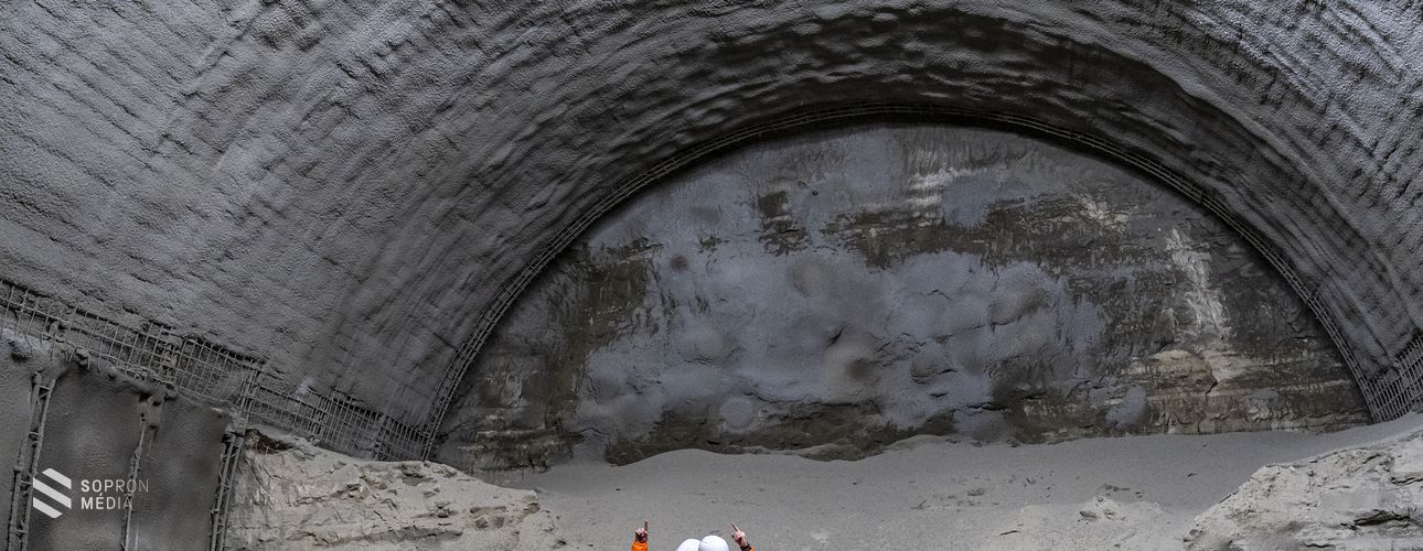 Jól haladnak az M85 alagútjának munkálatai