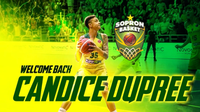 Candice Dupree visszatért Sopronba