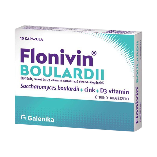 Flonivin Boulardii élőflóra kapszula (10x)