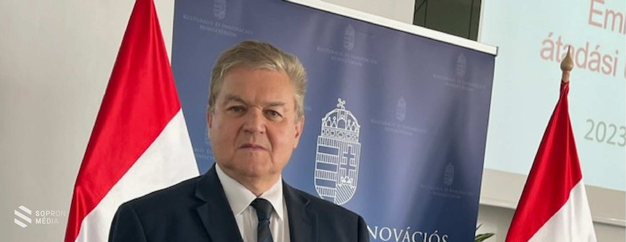 Miniszteri elismerésben részesült Králik Tibor, a Soproni Szakképzési Centrum kancellárja