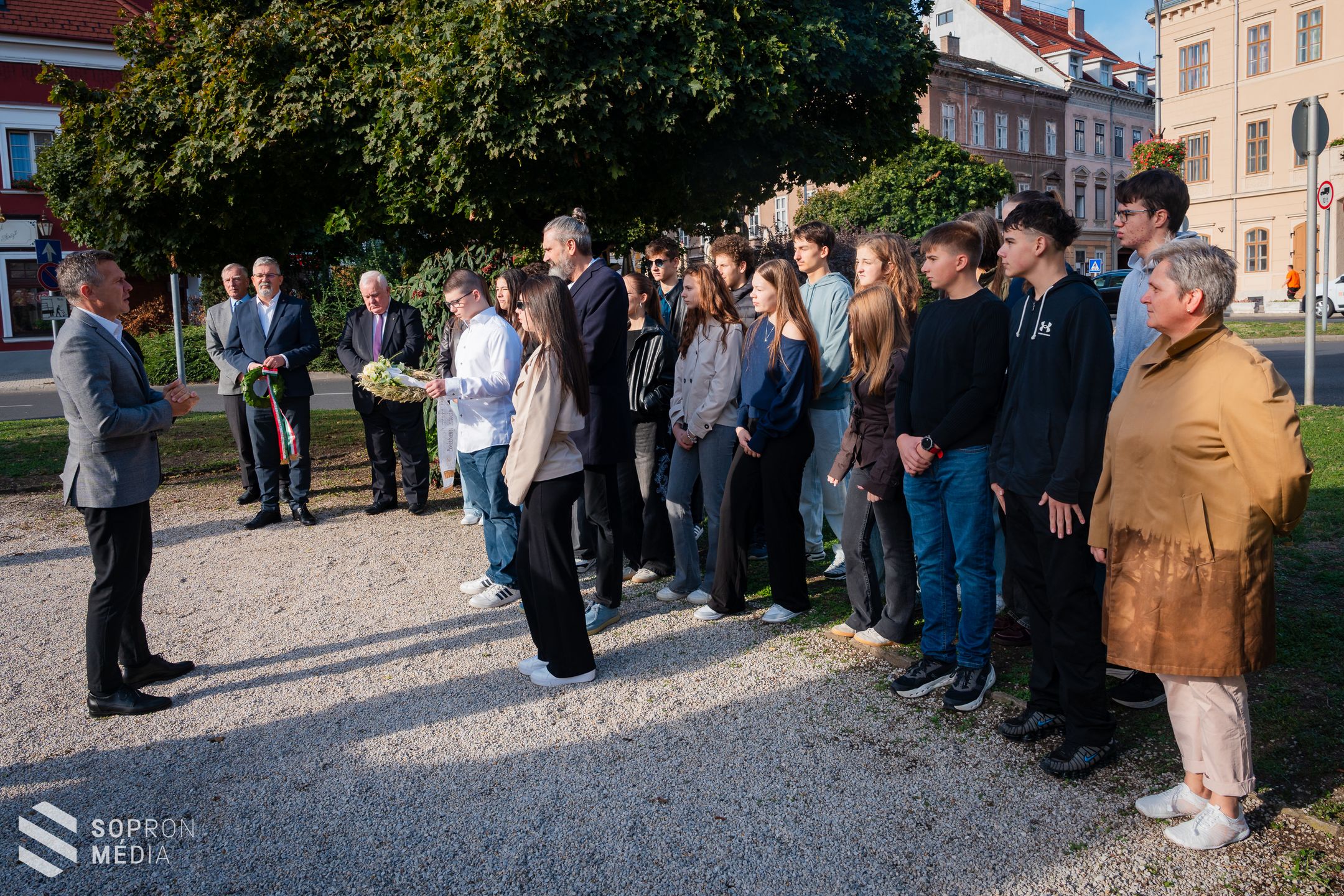 Széchenyi Istvánra emlékeztek Sopronban