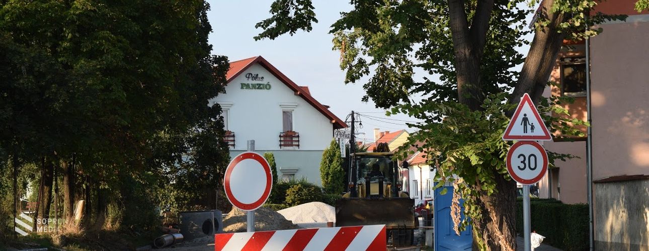 Forgalomkorlátozás a Híd utca-Rákosi út csomópontban