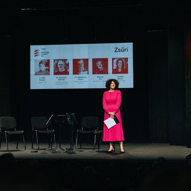 2026-os Esterházy Irodalmi Díj átadó- szeptember 17.