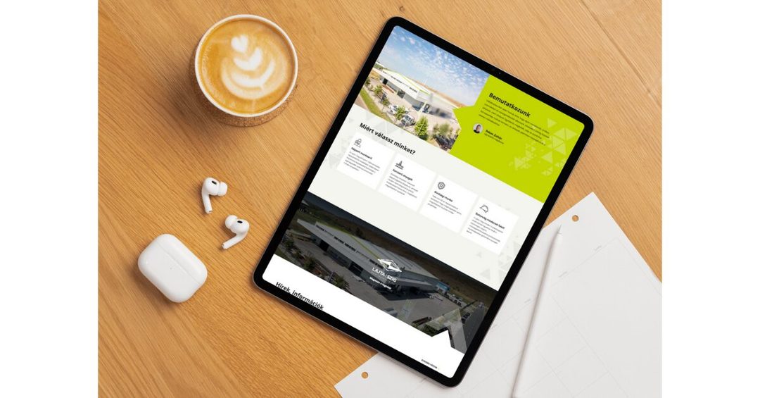 A Lajta | Szig megújult weboldala a friss arculat alapján