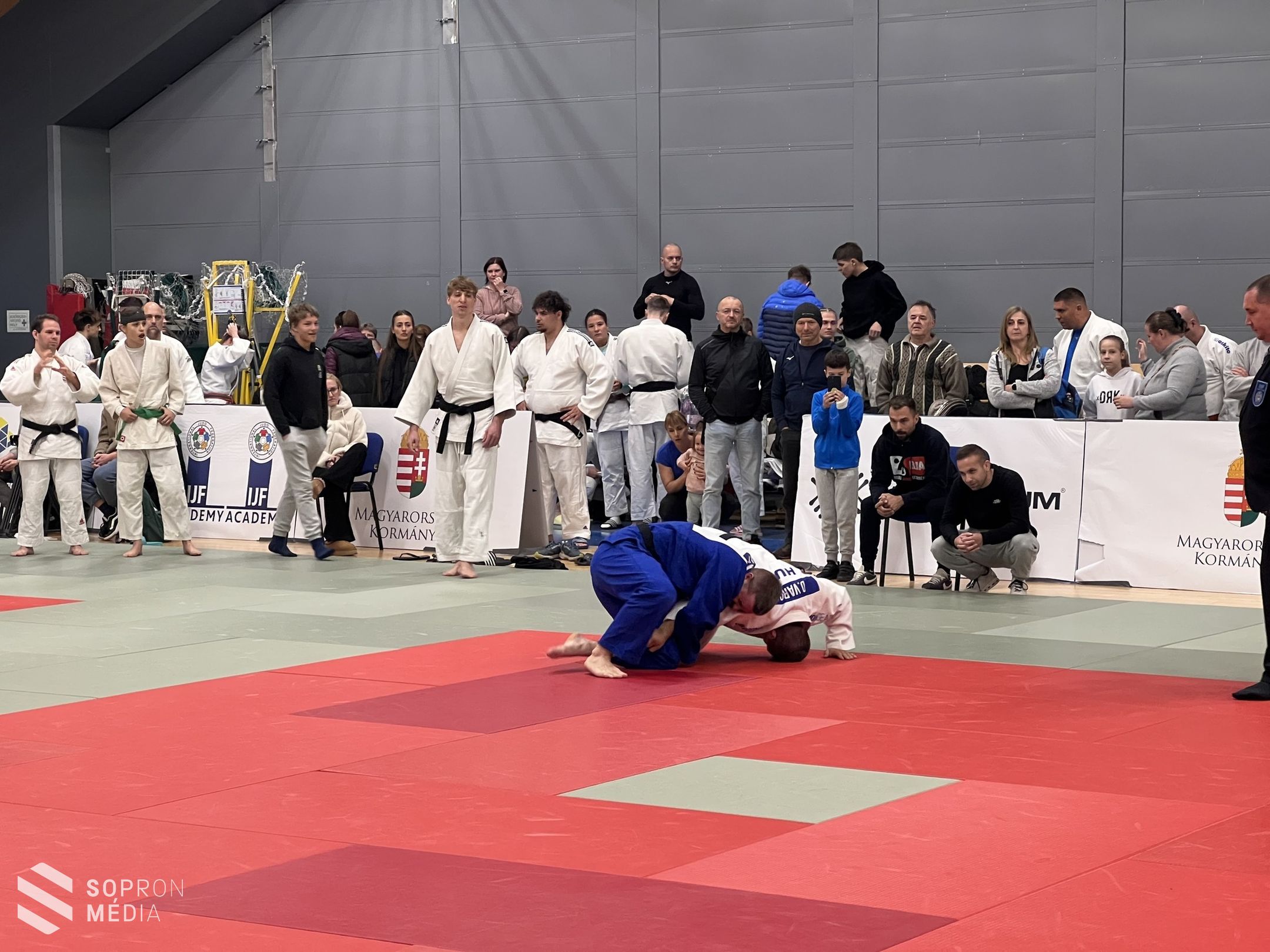 Ismét Sopronban versenyeztek a judósok
