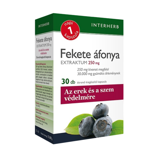 Napi 1 feketeáfonya extraktum kapszula (30x)
