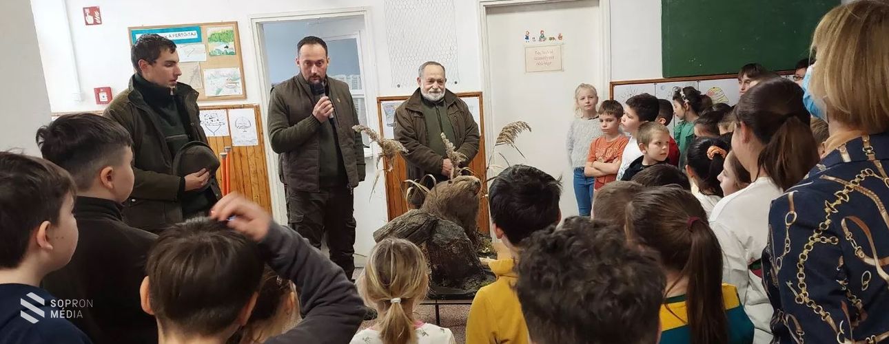 Hegykőre látogatott a Muck Endre Erdészeti Erdei Iskola