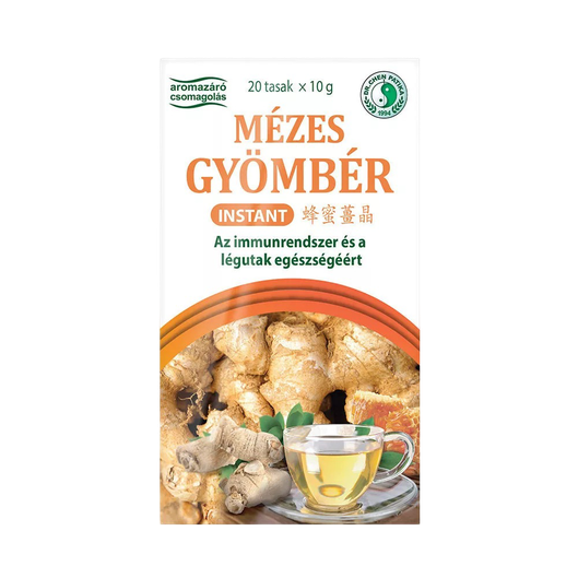 Gyömbér instant tea mézzel ízesítve DR.CHEN (20x10g)