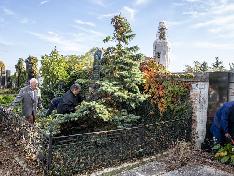 Önkéntesek gondoztak elhagyatott sírokat Sopronban 