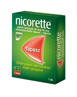 Nicorette patch áttetsző 25 mg/16 óra transz.tap. (7x)
