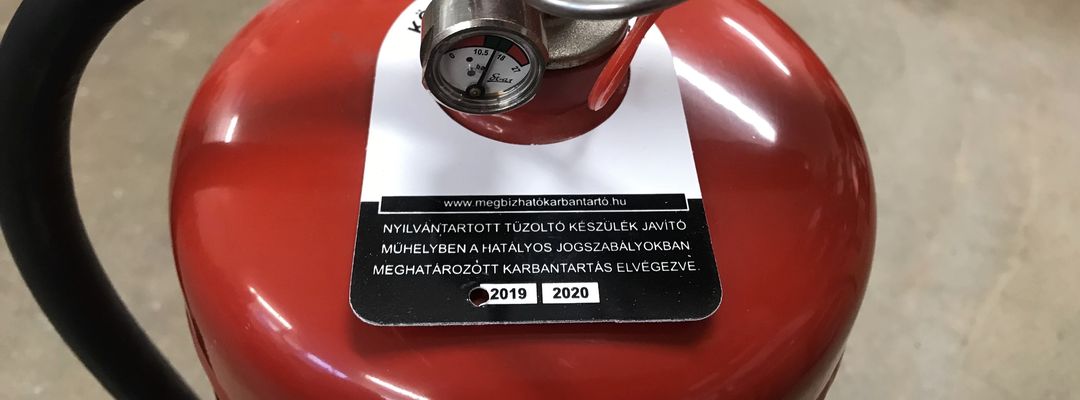 Nyakgyűrű a tűzoltó készüléken?