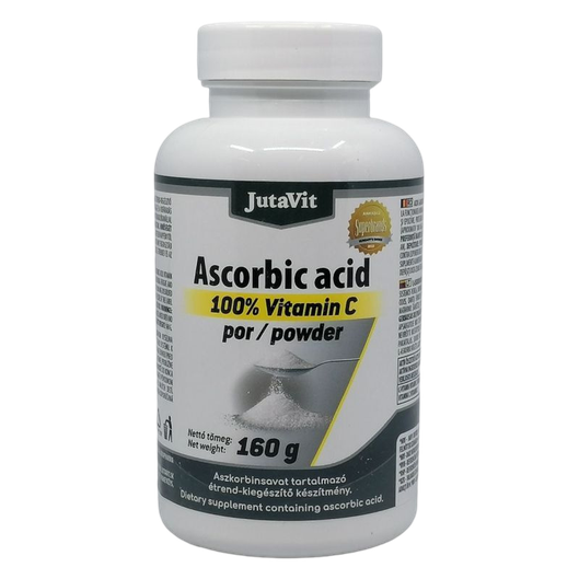 JutaVit Ascorbic acid 100% Vitamin C por (160g)