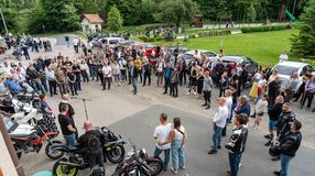 Idén is megrendezték a motoros istentisztelet Ágfalván