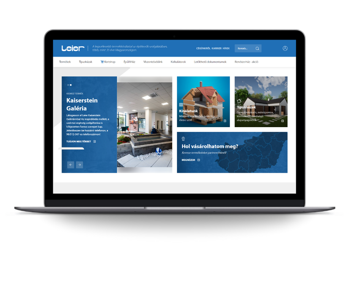 Egyedi webshop fejlesztés