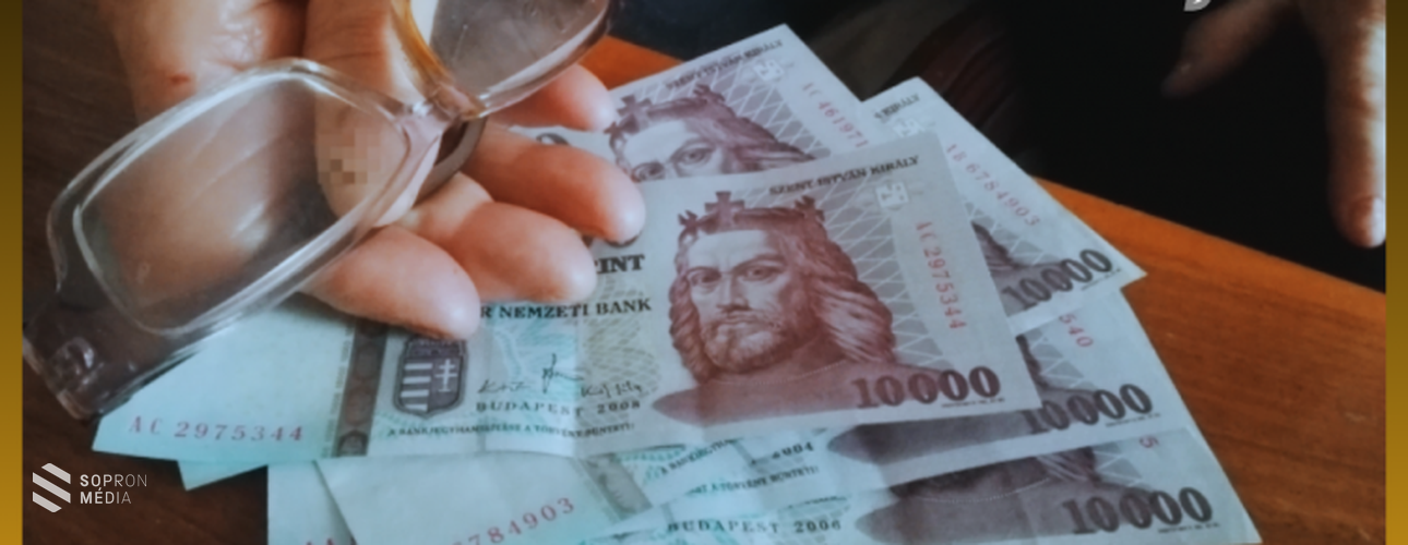 Unokázós csalók 3 millió forintot csaltak ki egy soproni nyugdíjastól!