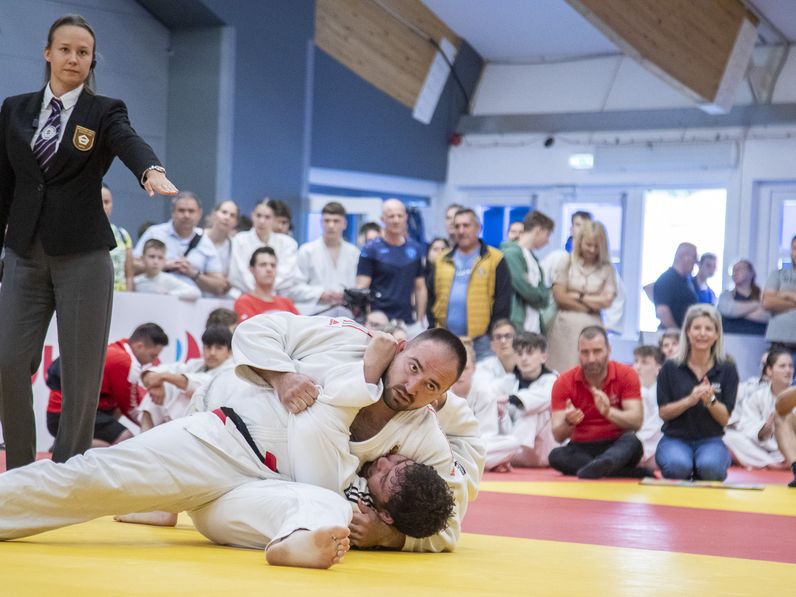 A judoé volt a főszerep a Novomatic Arénában