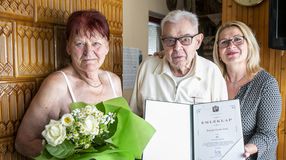 Balogh Gyulát köszöntötték 90. születésnapja alkalmából