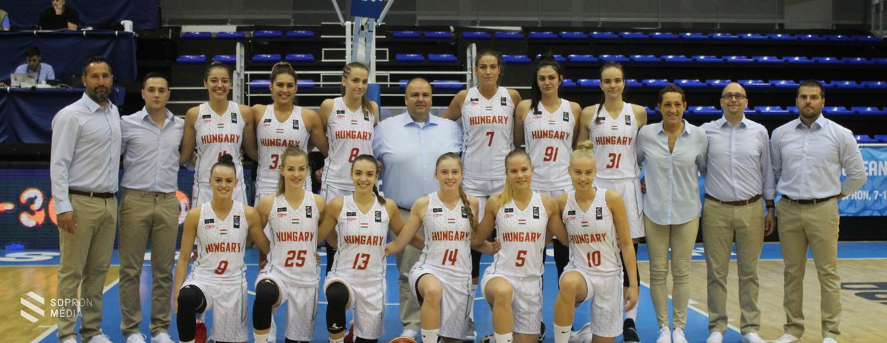 Magabiztos győzelemmel kezdett Sopronban a női U20-as kosárlabda válogatott 