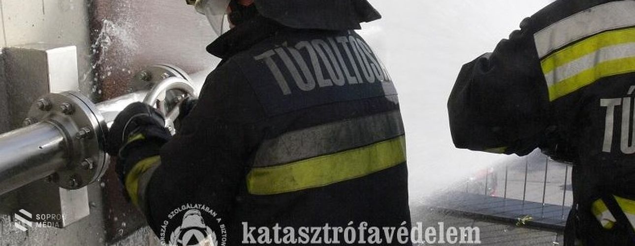 Eisenstadtban gyakorlatoztak a soproni tűzoltók