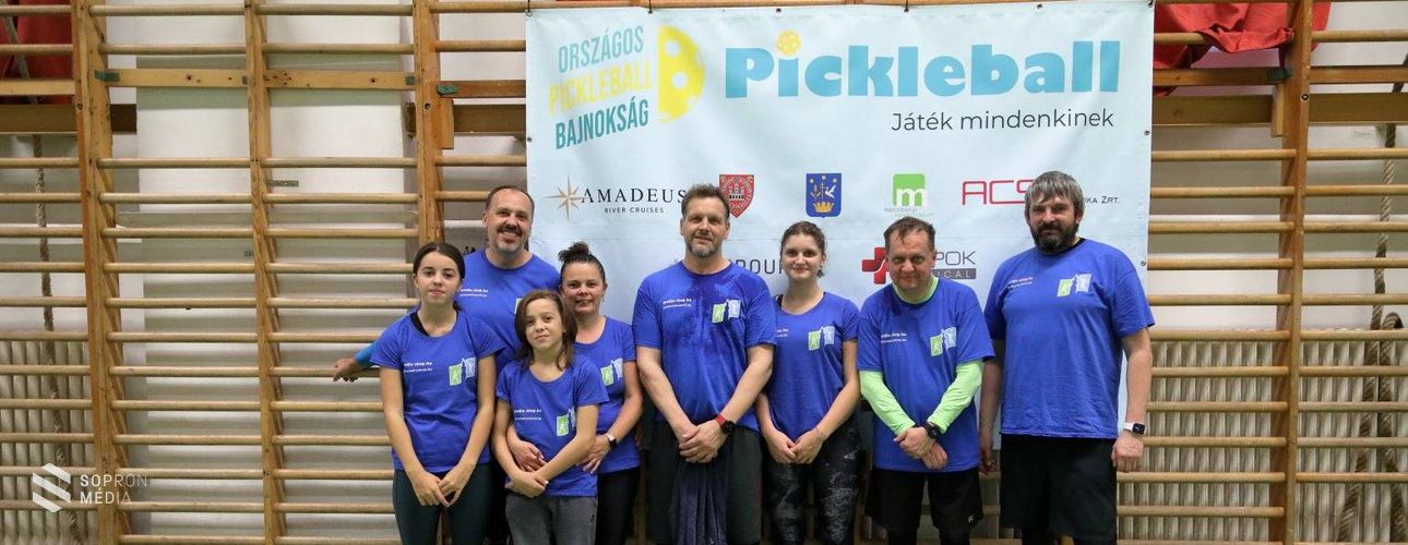 Negyedik lett a pickleball csapatbajnokságon a LŐVÉR ATSE csapata