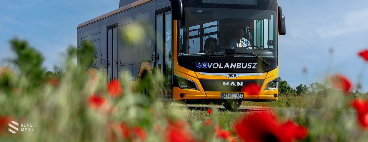 Terelt útvonalon közlekednek a buszok Sopronban