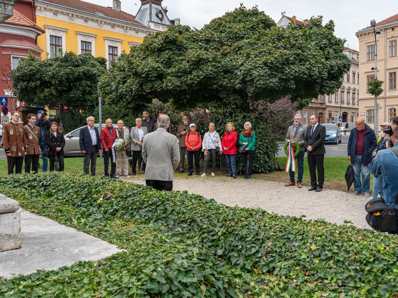 Gróf Széchenyi István születésnapjára emlékeztek Sopronban