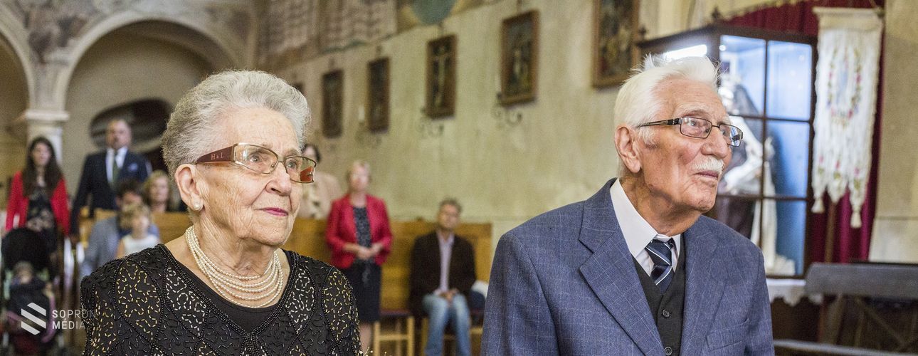 Egy életen át szeretetben – 70. Házassági évfordulót ünnepeltek
