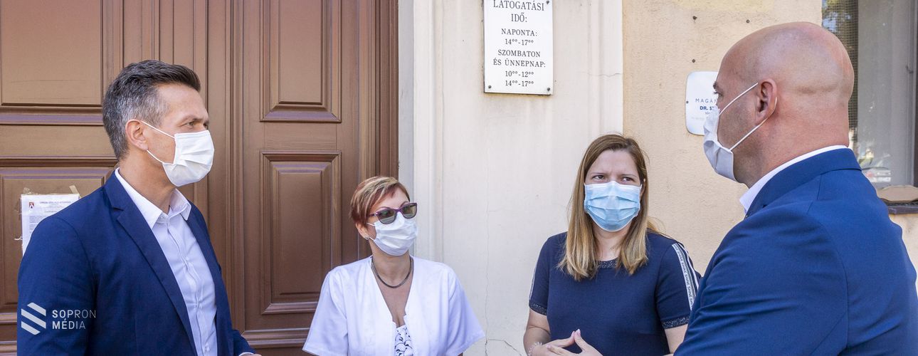Minden eszköz és feltétel adott a koronavírus elleni védekezéshez a soproni Idősek Otthonában