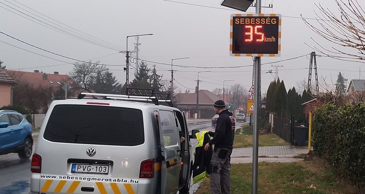 Sebességjelző LED táblák Vonyarcvashegyen bejegyzés borítóképe
