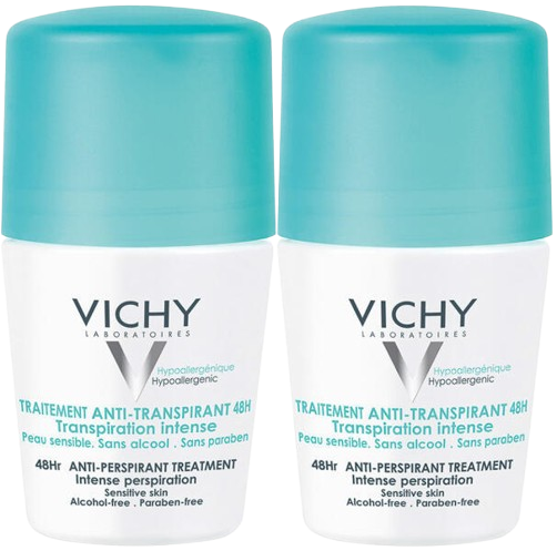 Vichy deo golyós érzékeny, intenz  DUO 48h (2x50ml)