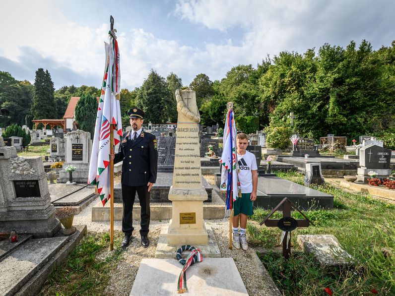Ágfalván is megemlékezést tartottak a hősi halottakról