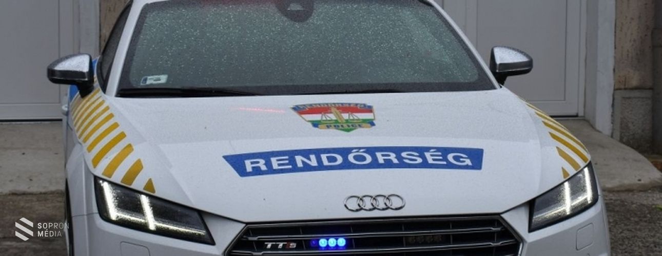 Körözött személyt fogtak el a soproni rendőrök 