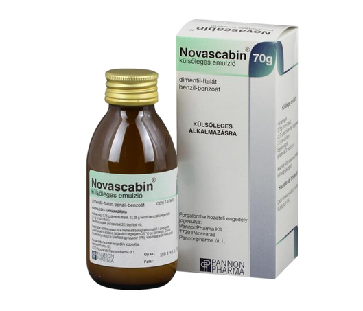 Novascabin külsőleges emulzió (70g)