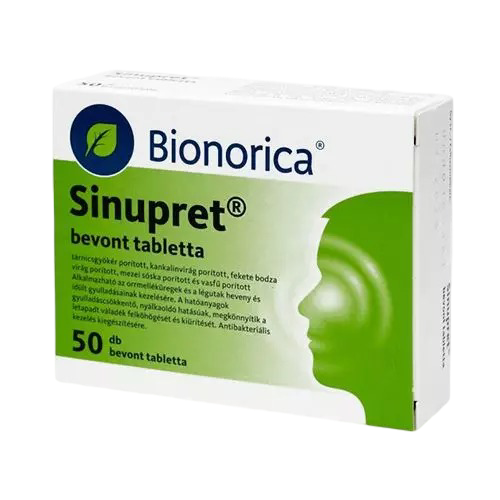 Sinupret bevont tabletta (50x)