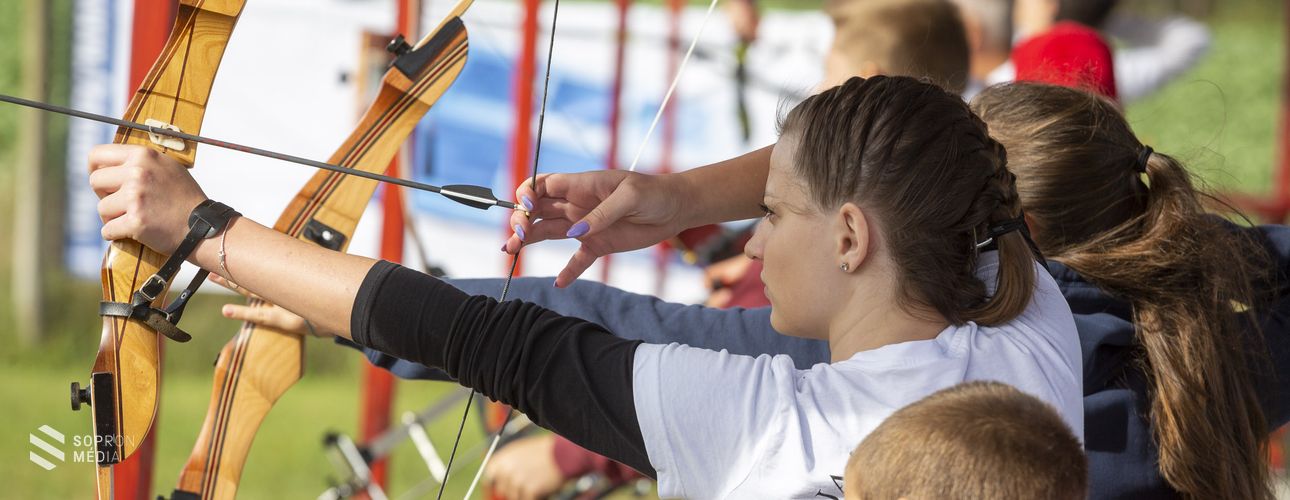 Íjászpályával gazdagodott az Alpokalja Sportegyesület