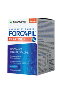 Forcapil Keratin+ hajerősítő kapszula (60x) termék kép