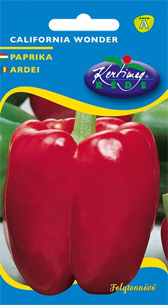 Paprika Califorinai Wonder piros 1 g termék képe