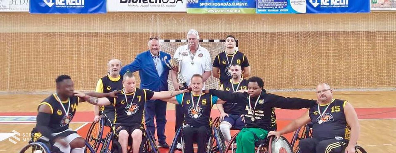 Megvédte bajnoki címét a Soproni Tigrisek kerekesszékes kosárcsapata