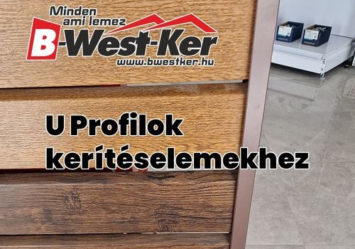 U - Profilok kerítéselemekhez