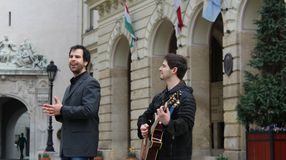 Bevetés előtt a verskommandó Sopronban